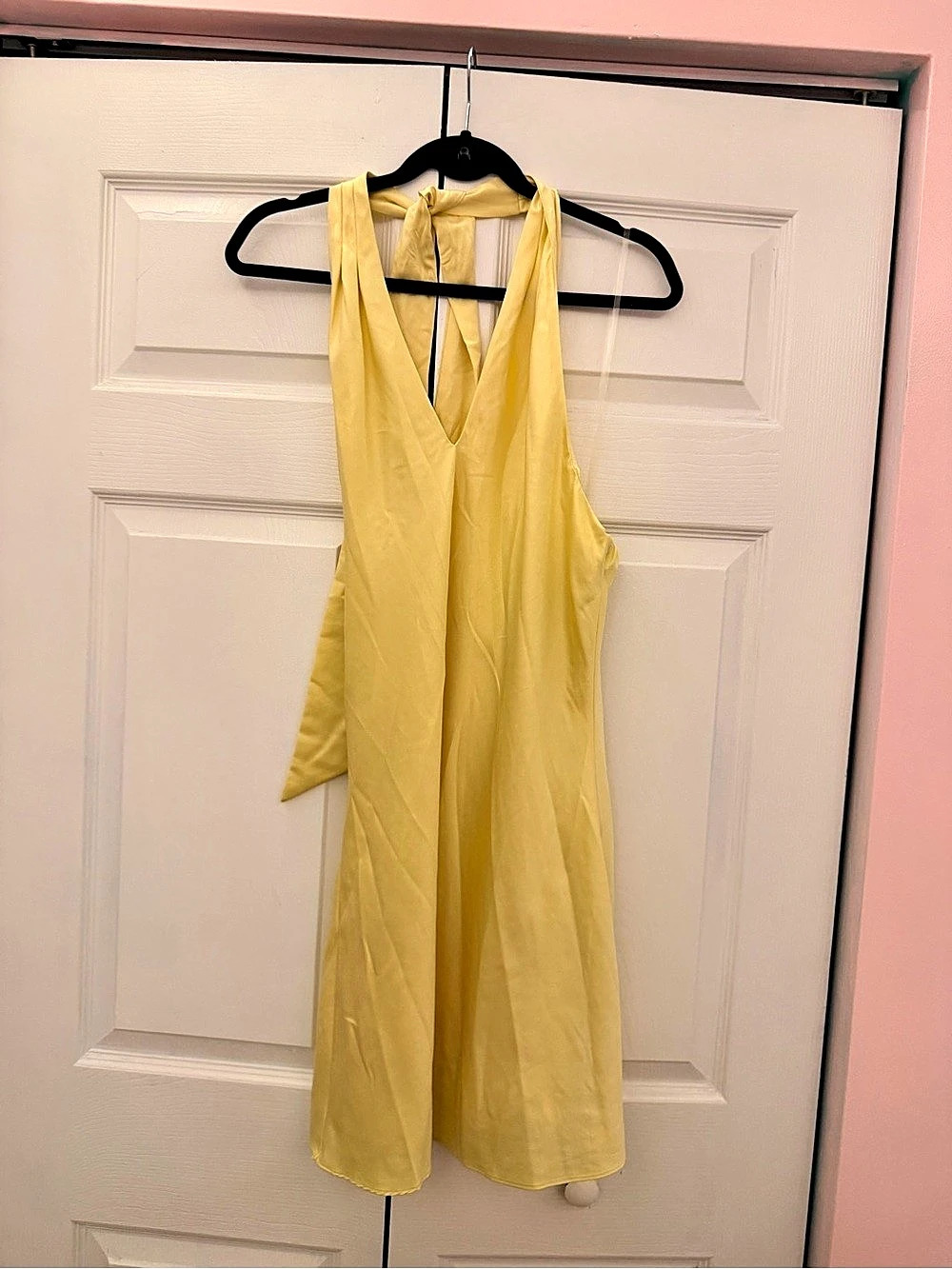 Wild Fable Yellow Mini Dress Like New